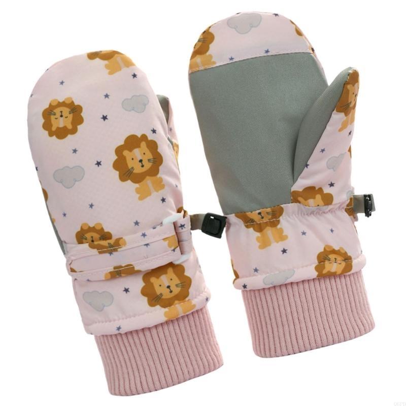 Snow Glove Insulated - ถุงมือหิมะสำหรับเยาวชนถุงมือขนแกะกันน้ำสำหรับการผจญภัยในฤดูหนาวของเด็กผู้หญิง