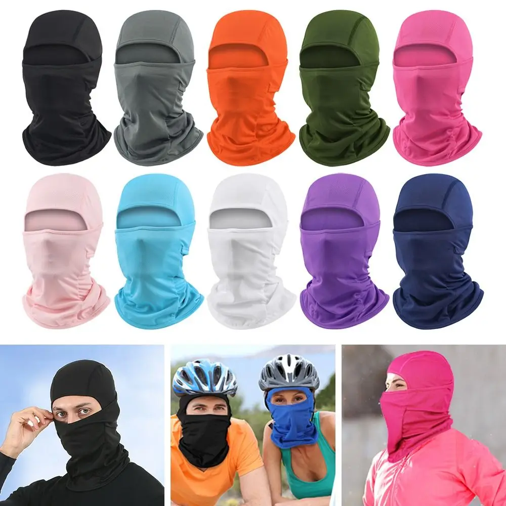 Balaclava Ski Mask - หมวกขี่จักรยาน Balaclava Full Face ฝาครอบสกีจักรยานหมวก Windproof