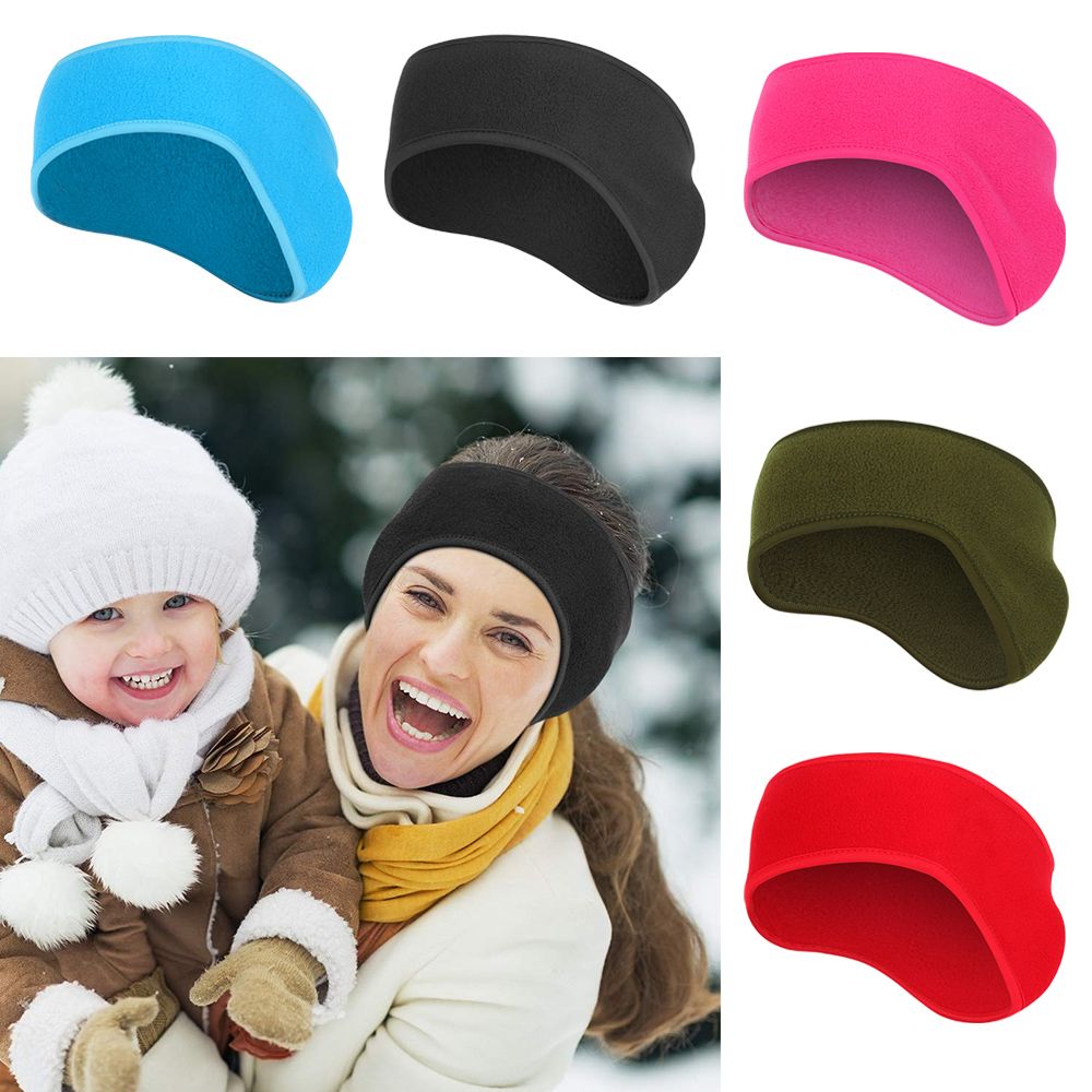 ผ้าโพกศีรษะ 1 ชิ้น ผ้าฟลีซปิดห - Winter Headband Fleece บทวิจารณ์และราคา