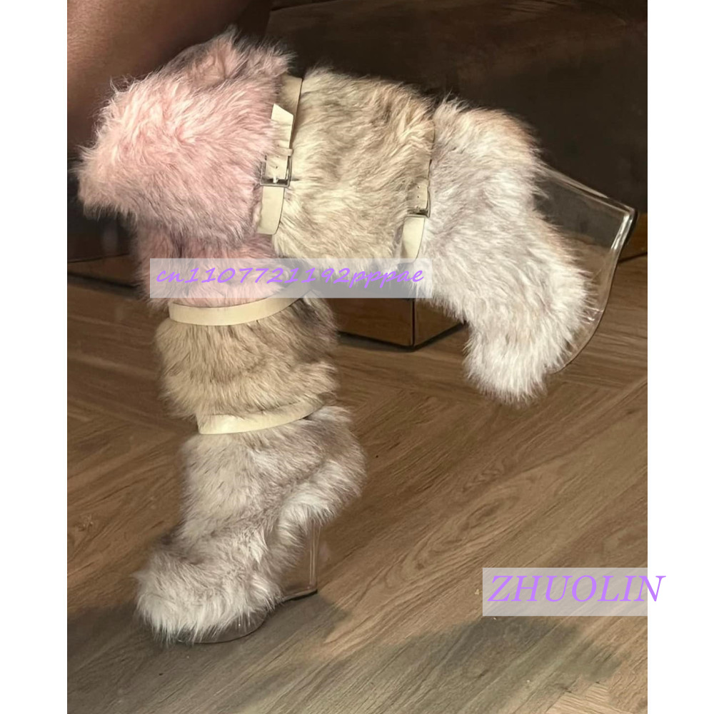 รองเท้าบูทส้นเตารีดแบบโปร่งใสแ - Waterproof Winter Boot บทวิจารณ์และราคา