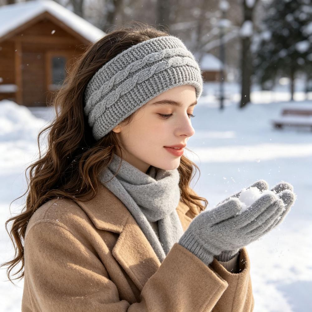 ที่คาดผมสำหรับผู้หญิงในฤดูหนาว - Winter Headband Fleece บทวิจารณ์และราคา