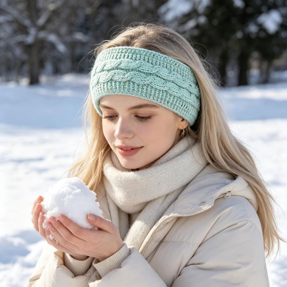ที่คาดผมสำหรับผู้หญิงในฤดูหนาว - Winter Headband Fleece บทวิจารณ์และราคา