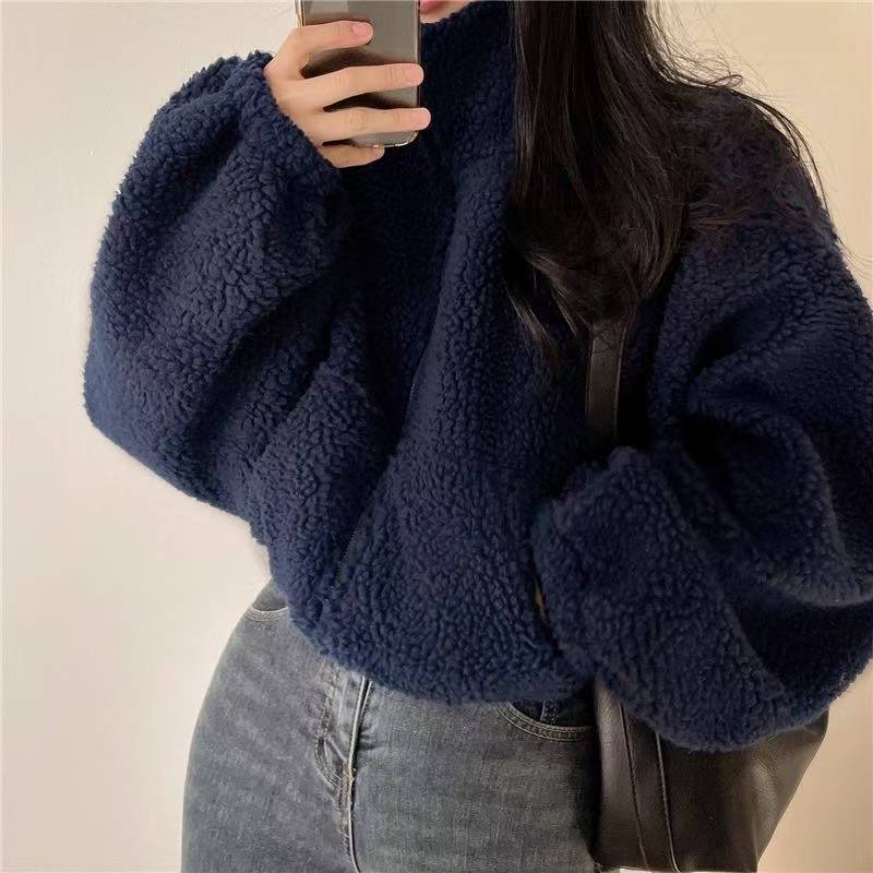 เสื้อฮู้ดดี้ซิปอัพคอตั้งสำหรับ - Sherpa Hoodie Fleece บทวิจารณ์และราคา