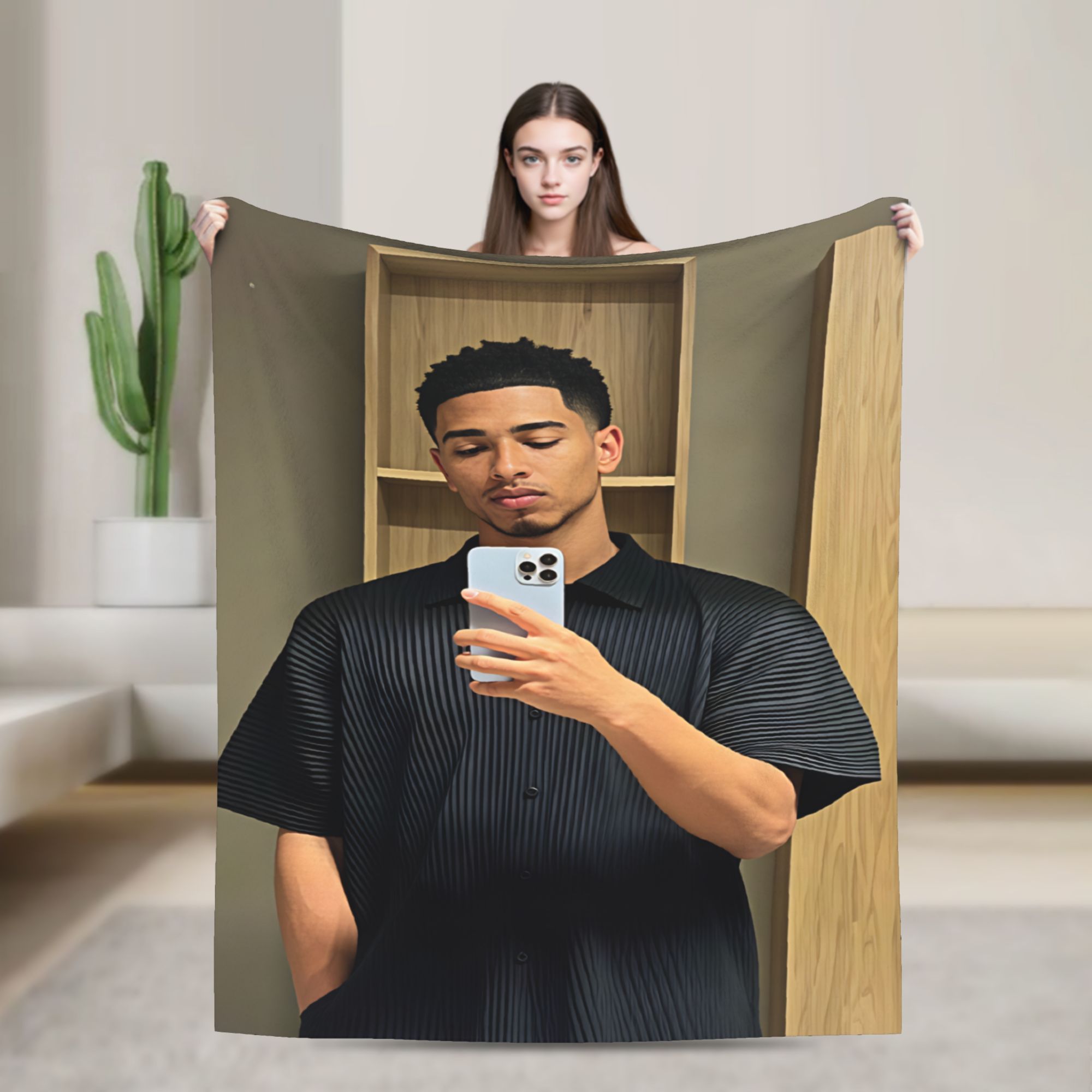 ผ้าห่มลาย Jude Bellingham สำหร - Flannel Shirt Lined บทวิจารณ์และราคา
