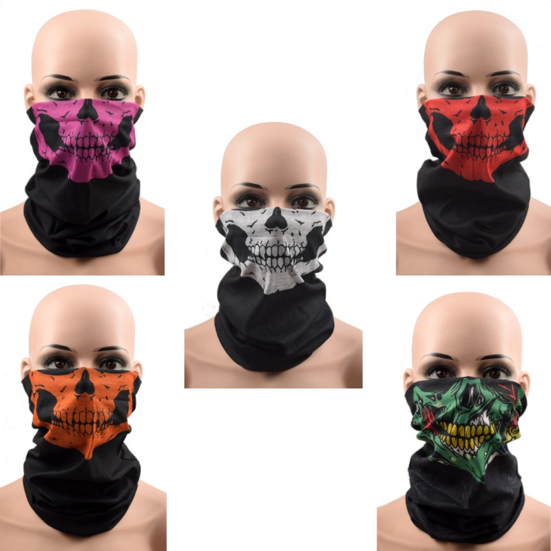 หน้ากากบาลาคลาวาฮาโลวีนลายหัวก - Balaclava Ski Mask บทวิจารณ์และราคา